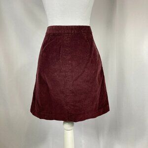 Banana Republic Corduroy Skirt - Size Z, Purple
